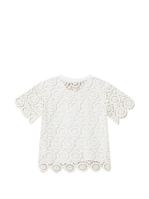 T-shirt bambina Twinset bianca a manica corta TWINSET Kids | 261GB203300526